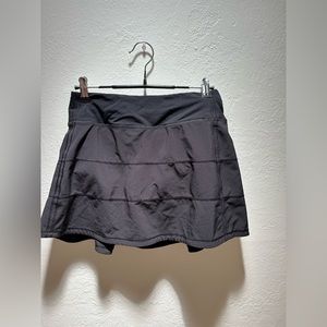 Lululemon pace rival skirt black long